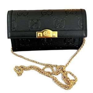 Gucci Marmont NWOT Large GG Wallet complete set